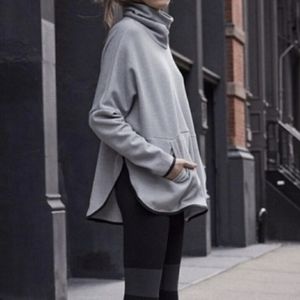 The North Face Oversized Cowl Neck Top - Size S-M - Drop Shoulder Fits L XL too